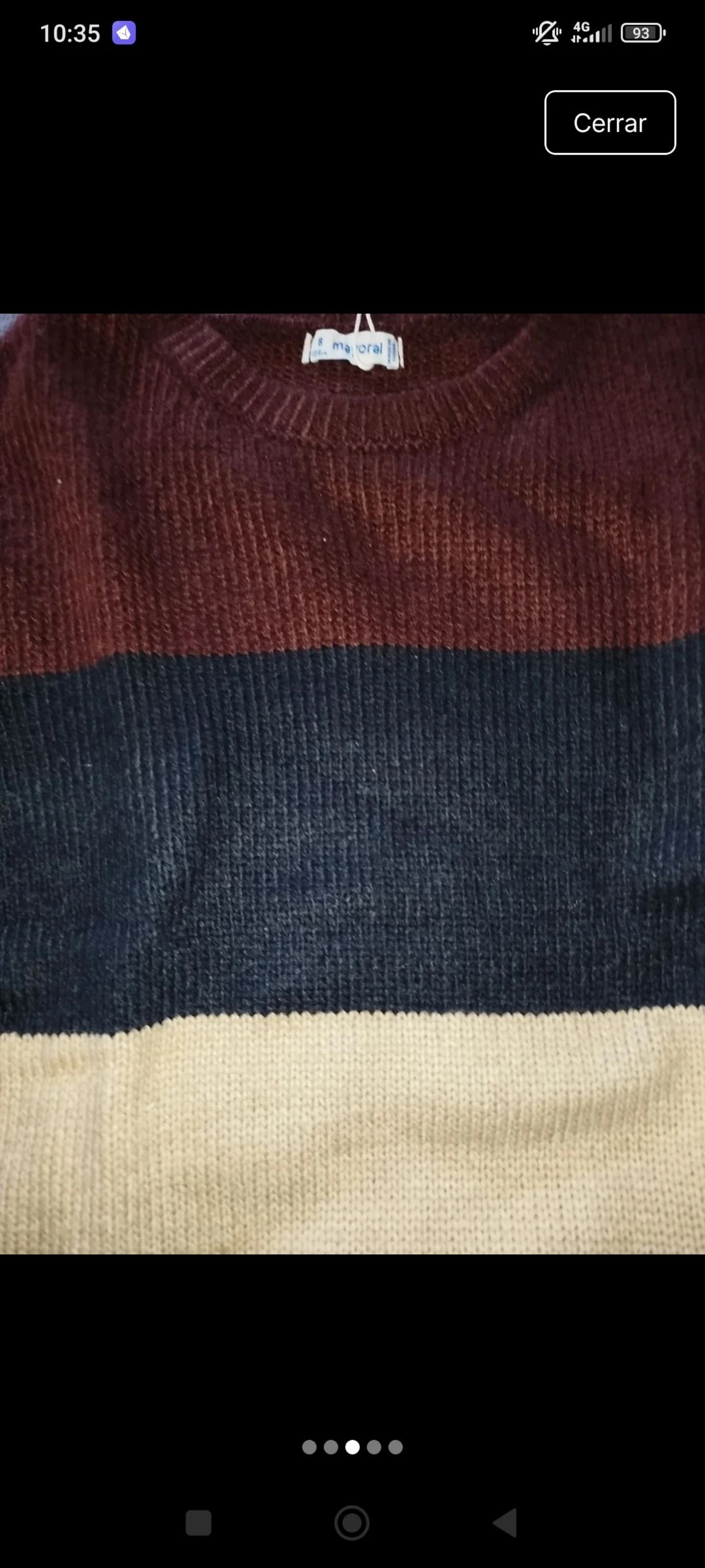 Pull en laine 128cm Mayoral neuf – photo 3